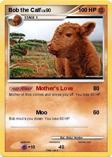 Pokemon Bob the Calf Pokemon Bob the Calf