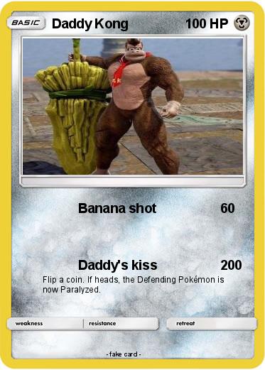 Pokemon Daddy Kong