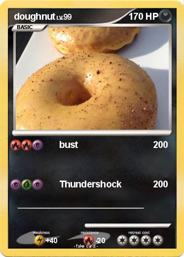 Pokemon doughnut