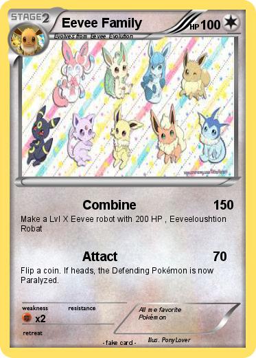 Pokemon Eevee Family
