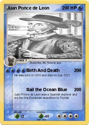 Pokemon Juan Ponce de Leon