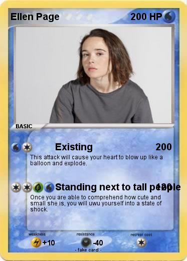Pokemon Ellen Page