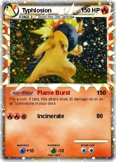 Pokemon Typhlosion