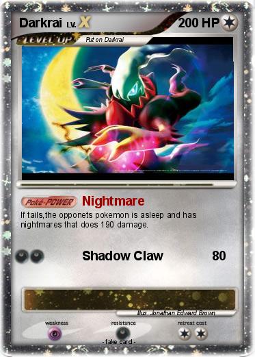 Pokemon Darkrai