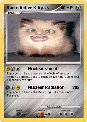 Pokemon Radio Active Kitty