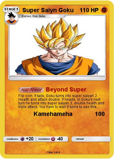 Pokemon Super Saiyn Goku