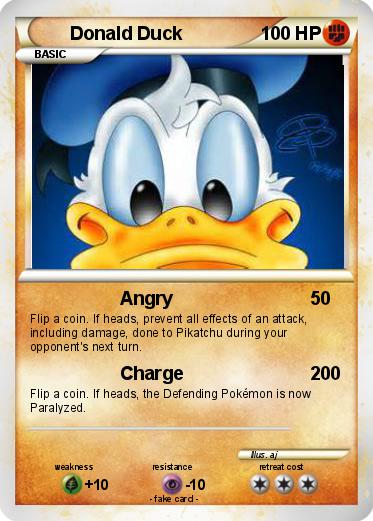 Pokemon Donald Duck