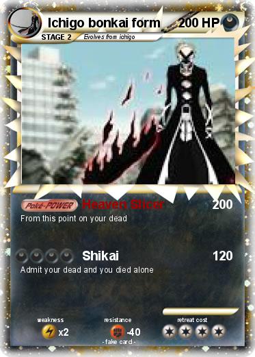 Pokemon Ichigo bonkai form