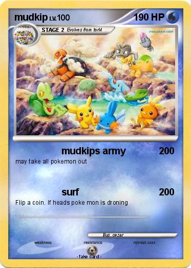 Pokemon mudkip