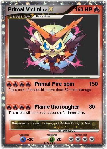 Pokemon Primal Victini