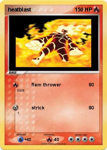 Pokemon heatblast