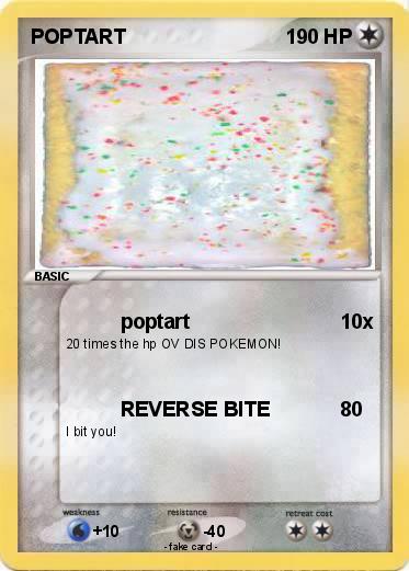 Pokemon POPTART