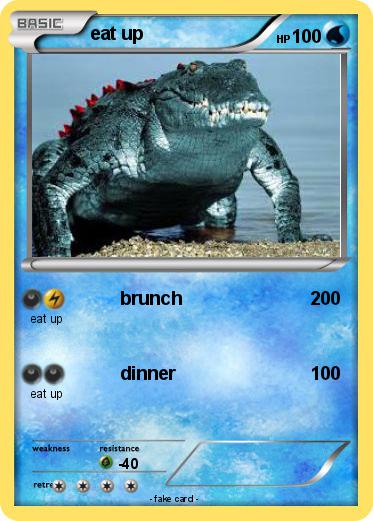 Pokemon eat up