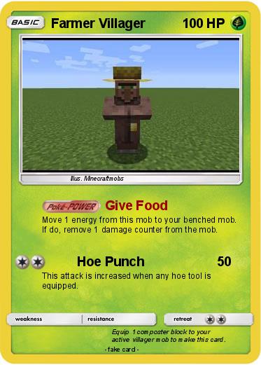 Pokemon Farmer Villager