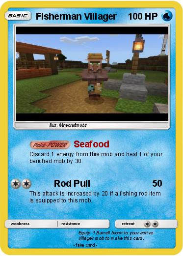 Pokemon Fisherman Villager