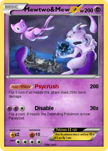 Pokemon Mewtwo&Mew