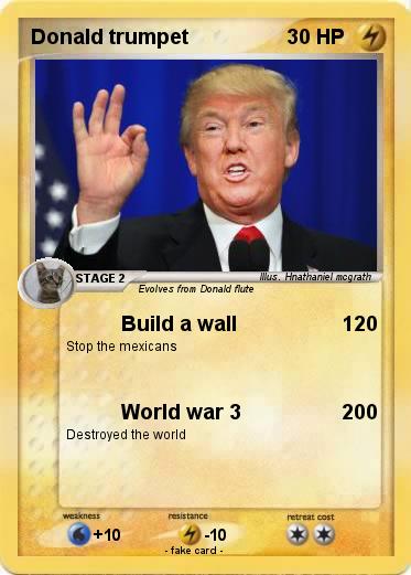 Pokemon Donald trumpet