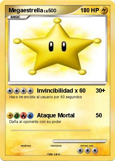 Pokemon Megaestrella