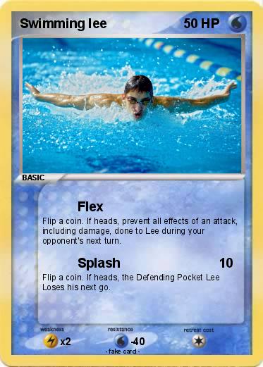 Pokemon Swimming lee