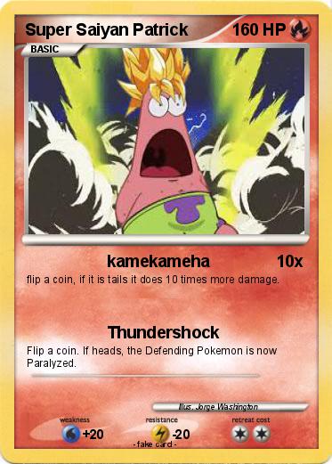 Pokemon Super Saiyan Patrick