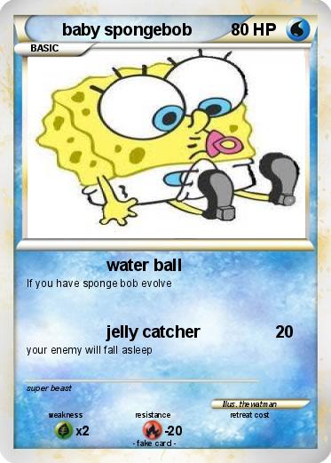 Pokemon baby spongebob