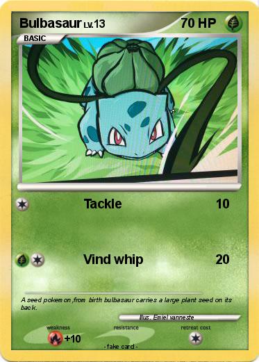 Pokemon Bulbasaur