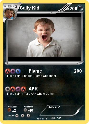 Pokemon Salty Kid