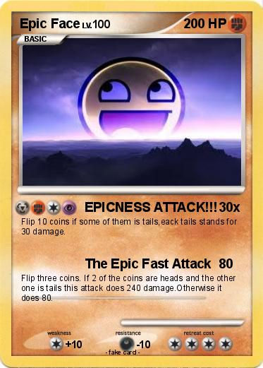 Pokemon Epic Face