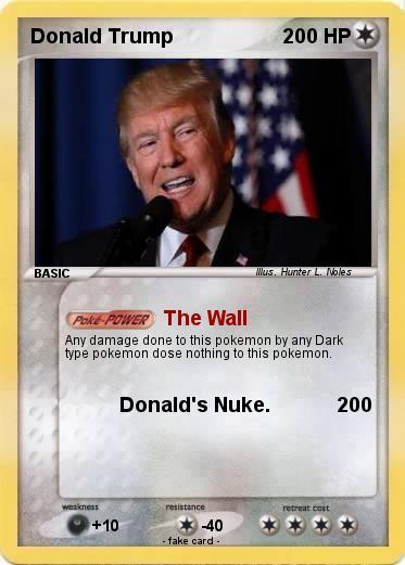 Pokemon Donald Trump