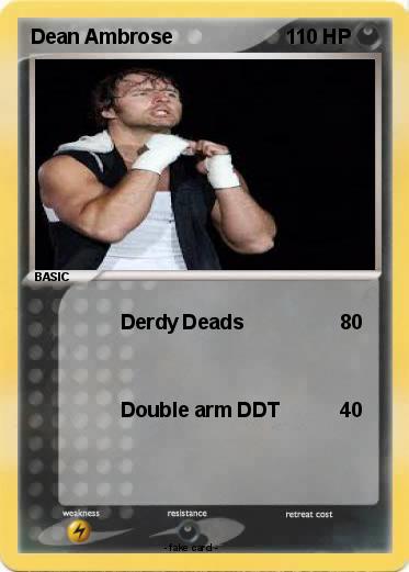 Pokemon Dean Ambrose