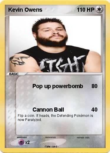 Pokemon Kevin Owens