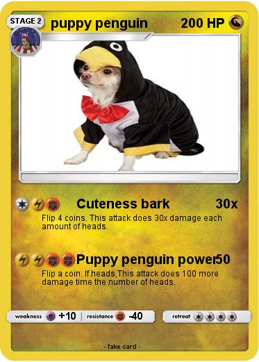 Pokemon puppy penguin