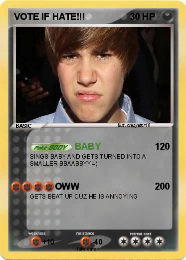 Pokemon VOTE IF HATE!!!