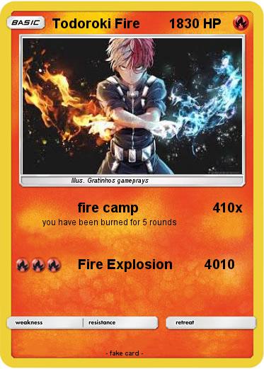 Pokemon Todoroki Fire        18