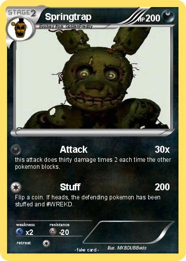 Pokemon Springtrap