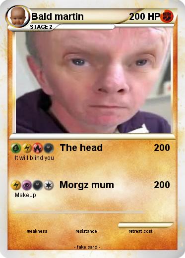 Pokemon Bald martin