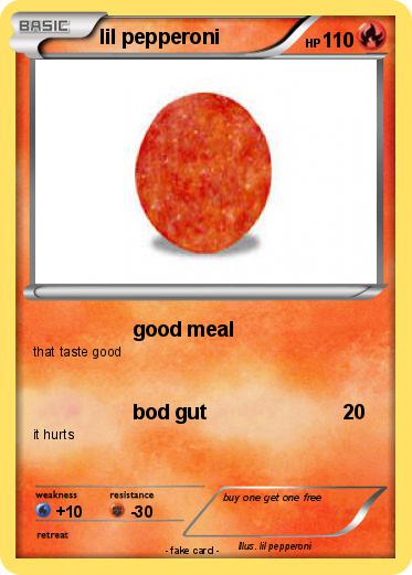 Pokemon lil pepperoni