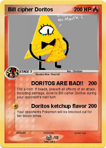 Pokemon Bill cipher Doritos