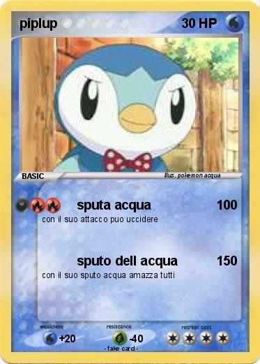 Pokemon piplup