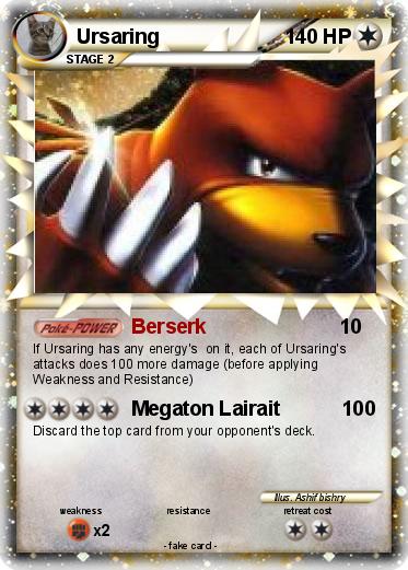 Pokemon Ursaring