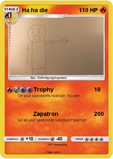 Pokemon Ha ha die