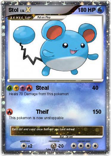Pokemon Stol