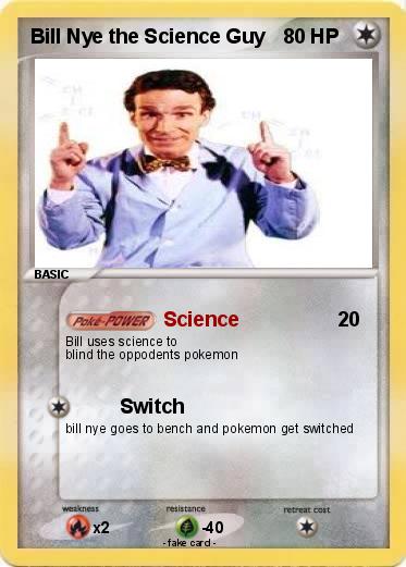 Pokemon Bill Nye the Science Guy