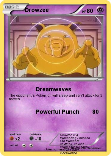 Pokemon Drowzee