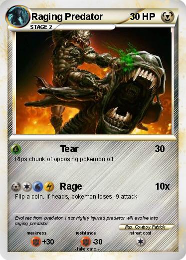 Pokemon Raging Predator