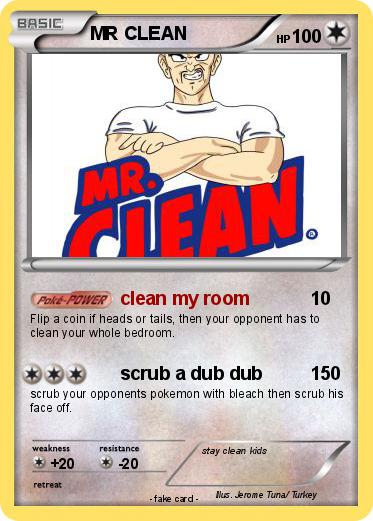 Pokemon MR CLEAN