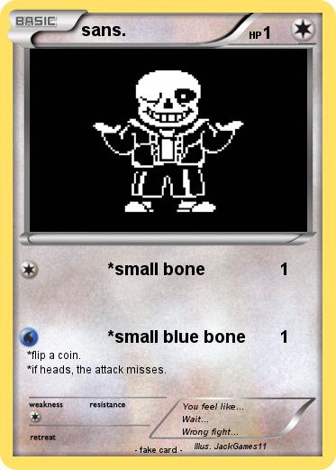 Pokemon sans.