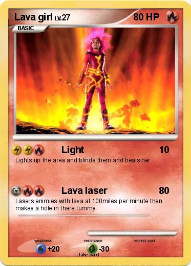 Pokemon Lava girl