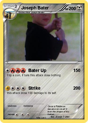 Pokemon Joseph Bater