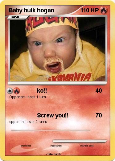 Pokemon Baby hulk hogan